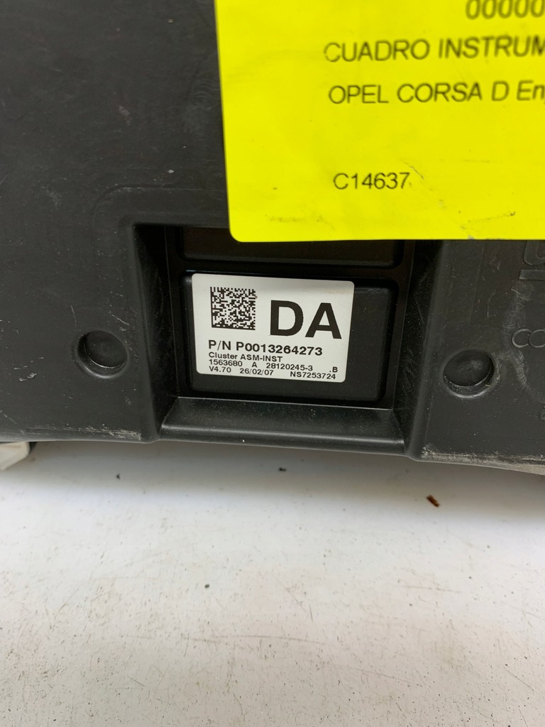 фото №6, Лічильник приладова панель 0013264273 opel