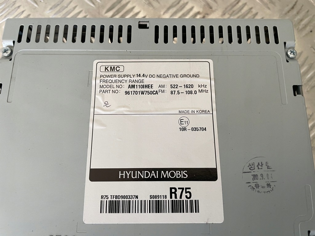 фото №3, Kia rio iii радио 961701w750ca