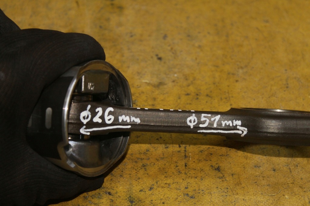 фото №8, Поршень шатун шату́н 75l93 volvo s40 ii 1.6 tdci