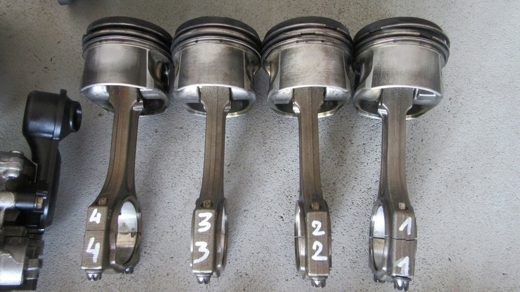 фото №6, Wał блок вали форсунки генератор компресор турбіна bmw n47d20c f30 f20 x1