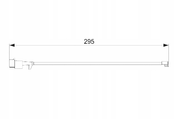 фото №1, Датчик износа тормозных колодок тормозных задняя iveco daily iv daily v daily