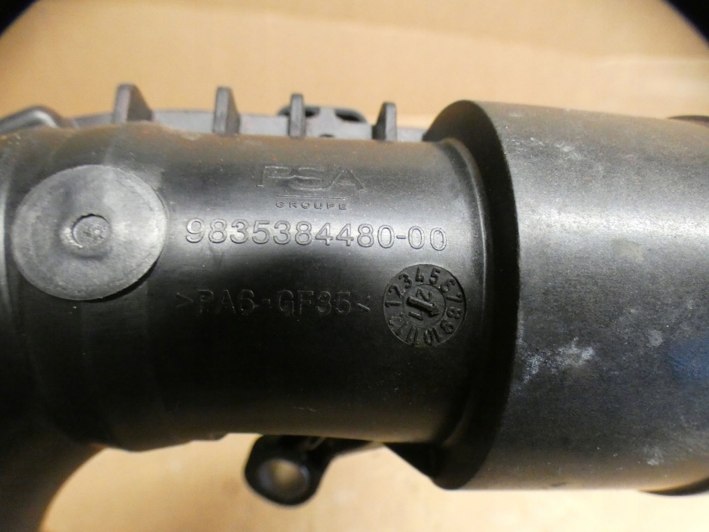 Труба шланг датчик тиску повітря opel mokka b 9835384480 9836634780 в Україні