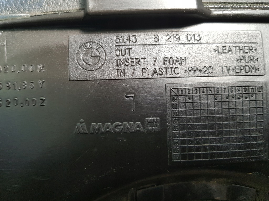 фото №12, Обшивка левый задняя 8 231 903 bmw e46 carbio przedlift