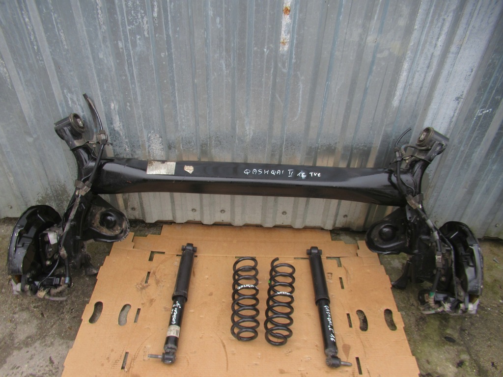 фото №1, Nissan qashqai ii балка oś задня 1.6