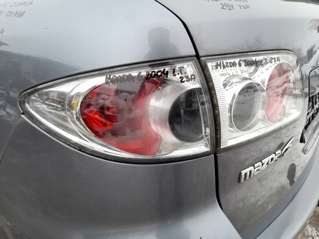 фото №10, Mazda 6 лампа лівий задня ліва задня з кришки кришка багажника w кришка kombi