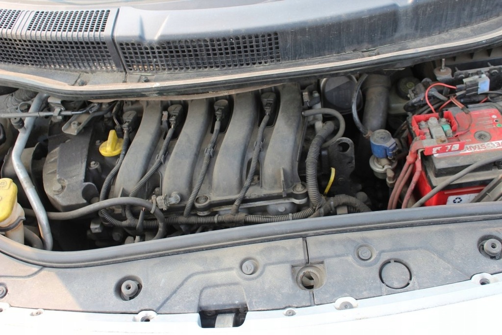 фото №1, Двигатель renault megane scenic ii 2.0 16v f4r770 kompletny с оборудование