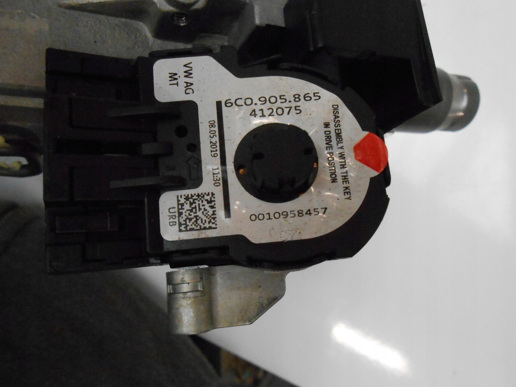 фото №12, Skoda fabia iii колонка підсилювач регулювання замок запалювання ключ 6c1909144ak