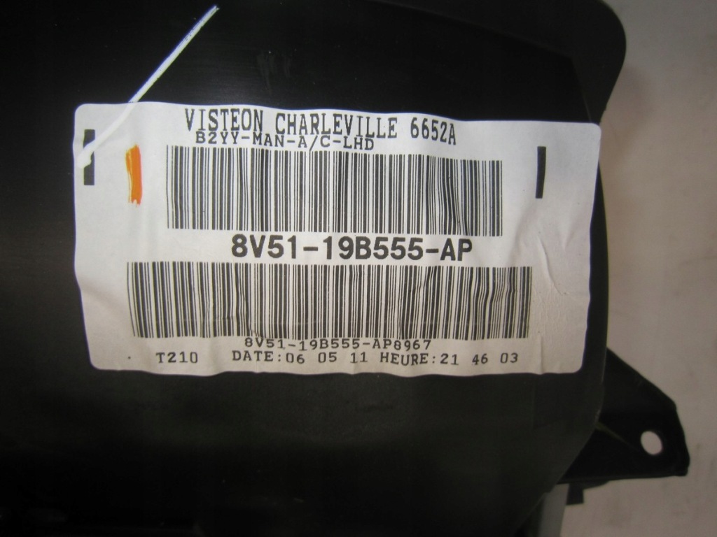 фото №4, Ford fiesta mk7 отопитель воздуходувка кондиционер