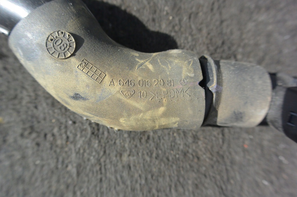 фото №6, Шланг трубка пабтрубок  воздуха om646 mercedes w204