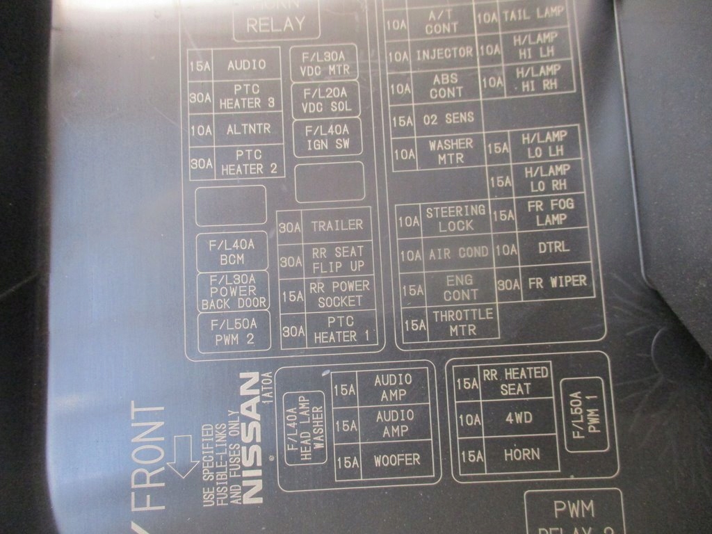 фото №11, Коробка запобіжників nissan murano z51 2.5 dci