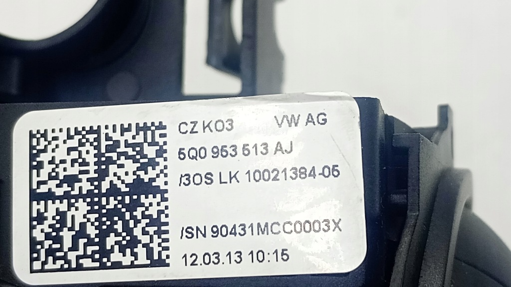 фото №6, Перемикач комбінований стрічка шлейф vw golf vii 5q0953549a 5q0953507ag