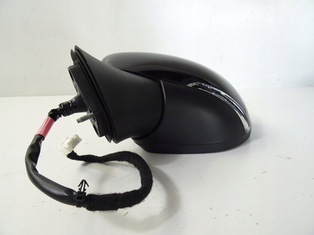 фото №6, Micra k14 зеркало левая 9 pin czarna перламутр