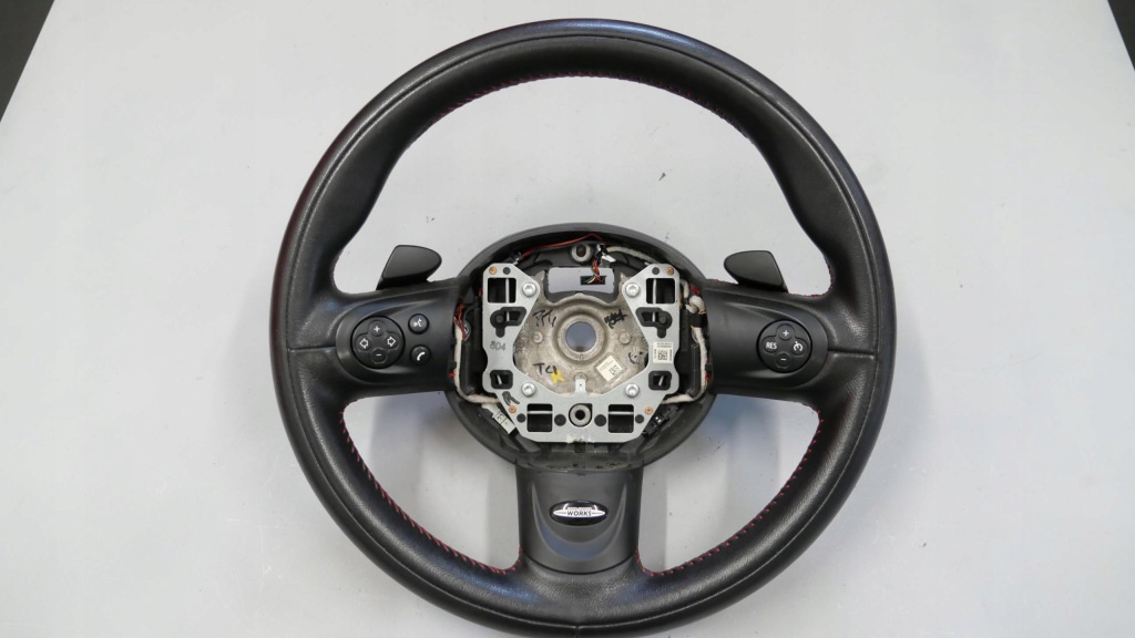 фото №1, Mini countryman jcw r60 воздуховод кожа лепестки переключения czerwona nić