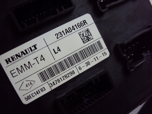 фото №9, Бортовой компьютер набор стартовый ключ renault twingo iii