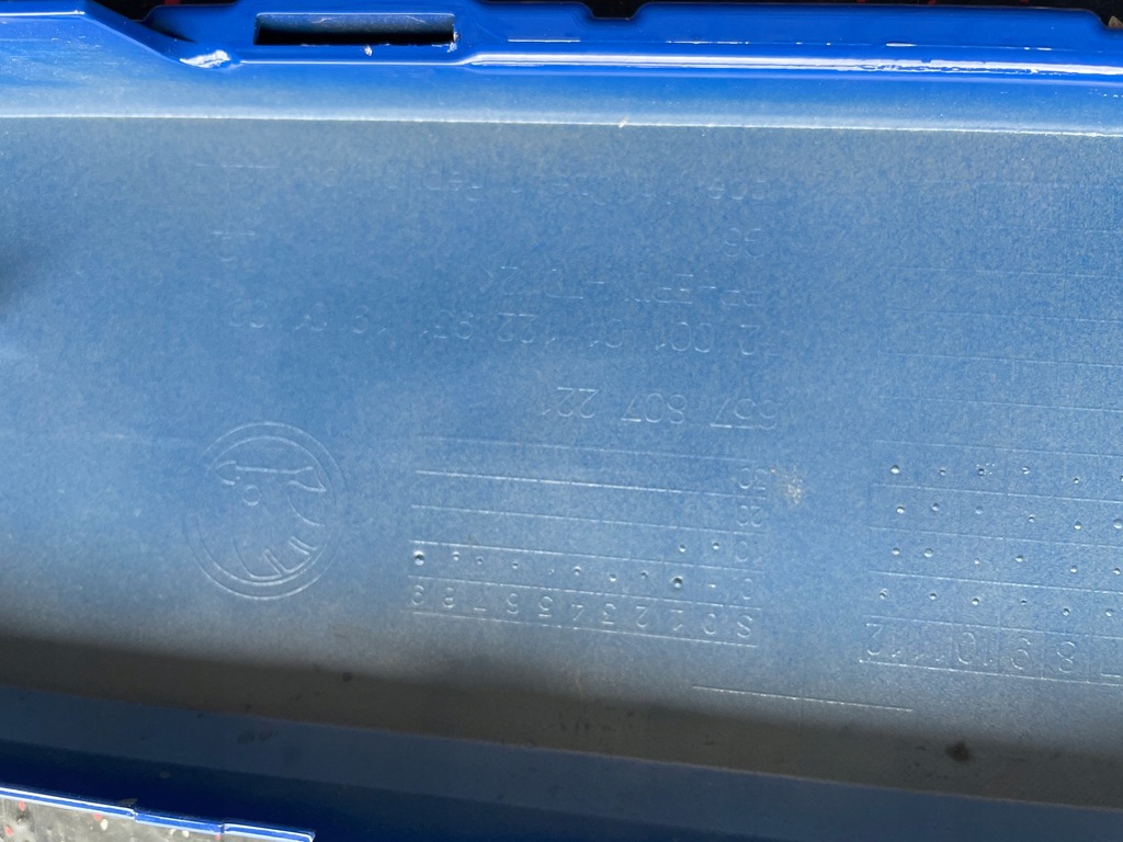 фото №13, Skoda scala бампер перед передній плита впуск 657807221