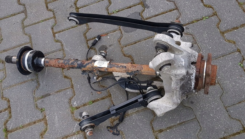 фото №10, Bmw 7 g11 g12 поворотний кулак права задня задня 6865662 важелі 3szt сторона комплект