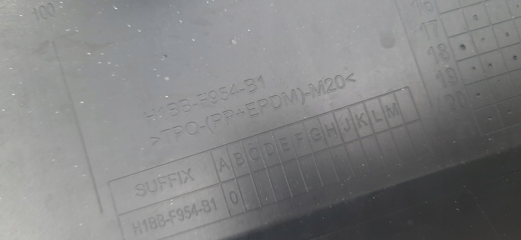 фото №13, Бампер задняя ford fiesta mk8