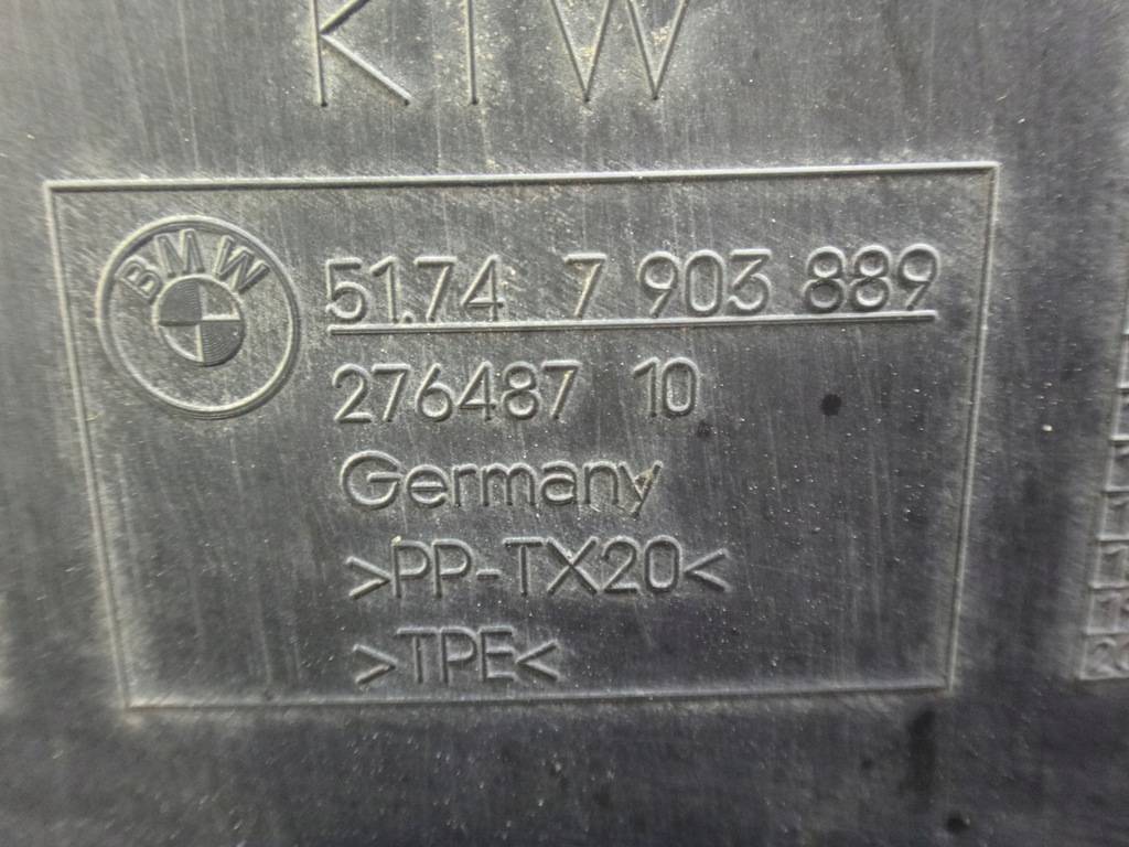 фото №7, Канал впуск воздуха левый бампера bmw f10 f11 m-pakiet