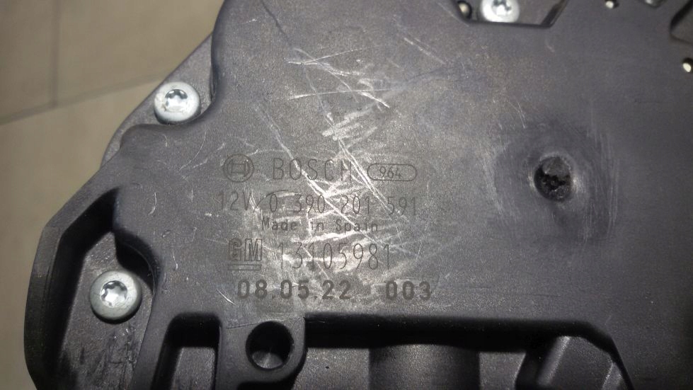 фото №9, Двигатель дворники задняя opel astra h 0390201591 13105981