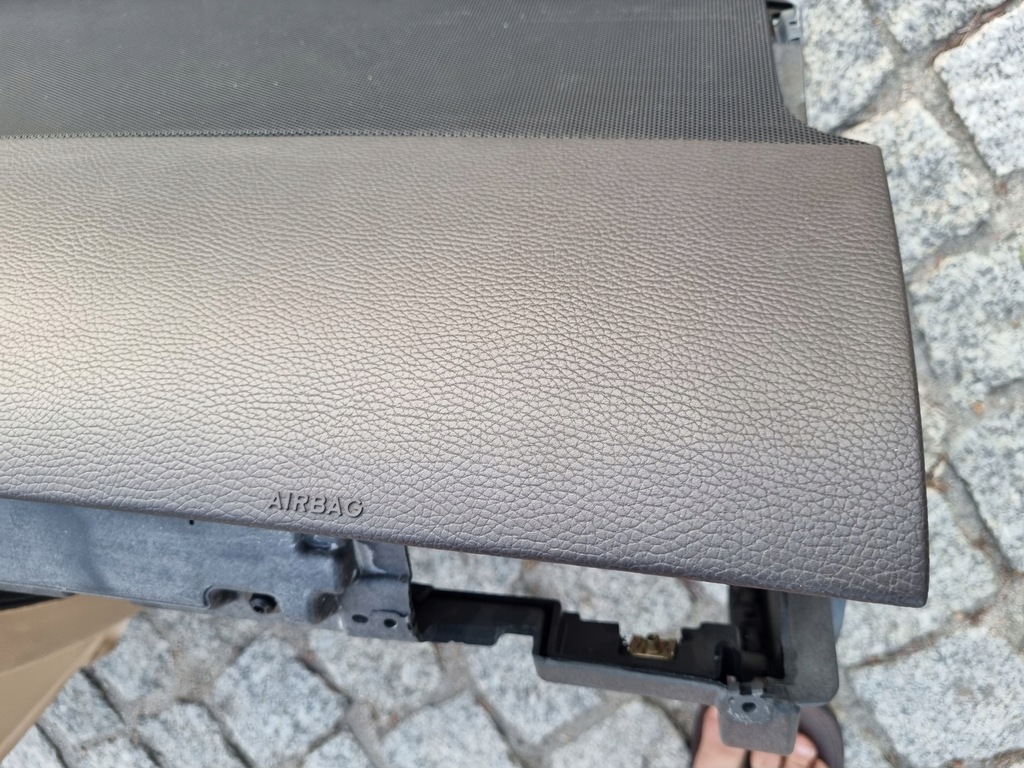 фото №7, Vw phaeton приборная панель консоль pulpit подушка безопасности коричневая