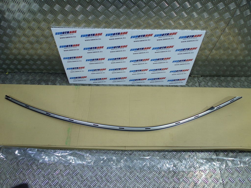 фото №6, Bmw 4 f36 молдинг дверь верхний правая alu матовый 7322536 nowa