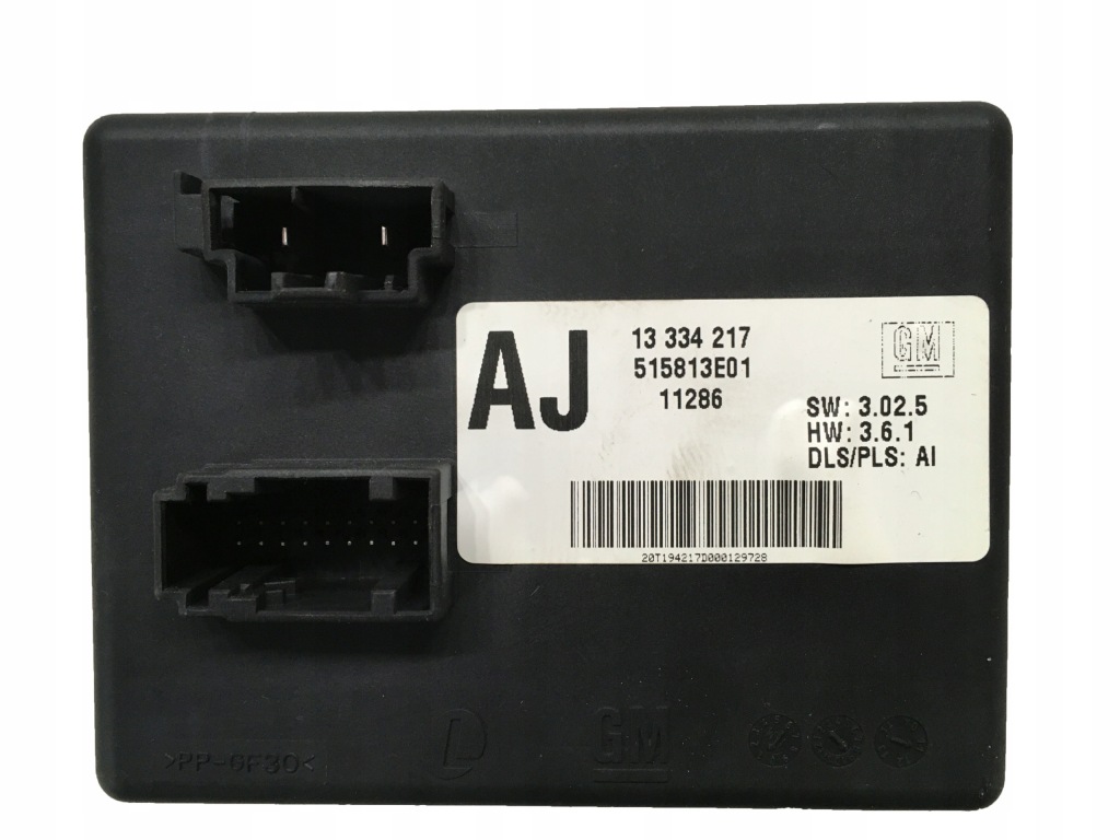 фото №1, Модуль блок управления 13334217 aj opel zafira c