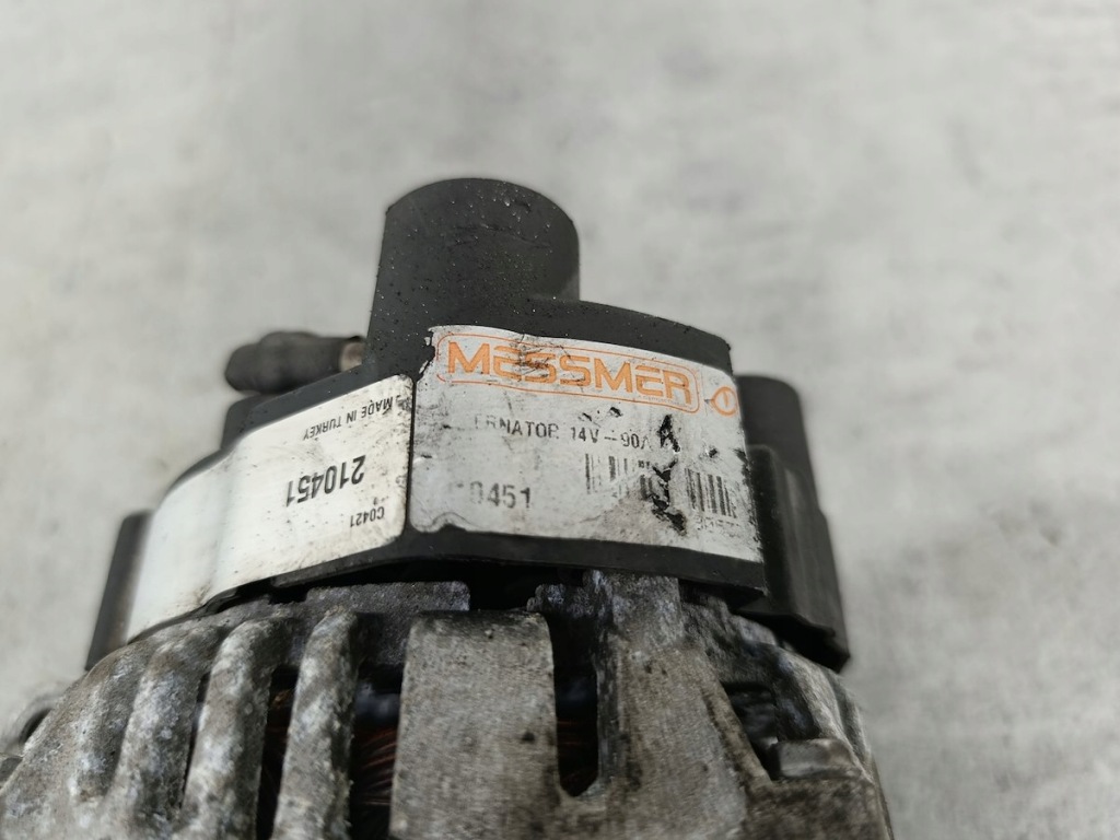 Генератор fiat grande punto a623613a tg9s140 1.3 multijet Зі Шроту