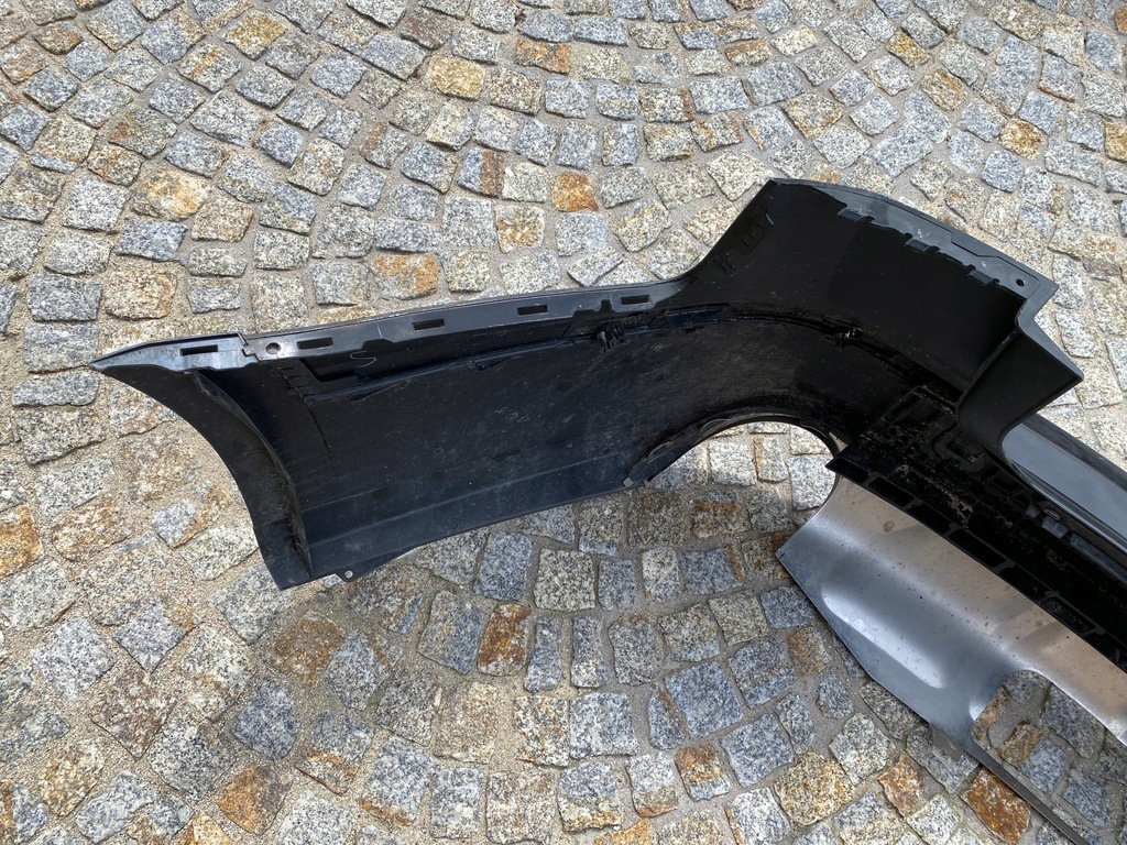 фото №12, Audi a6 c7 lift 4g9 бампер накладка задняя allroad 4g9807417c оригинал
