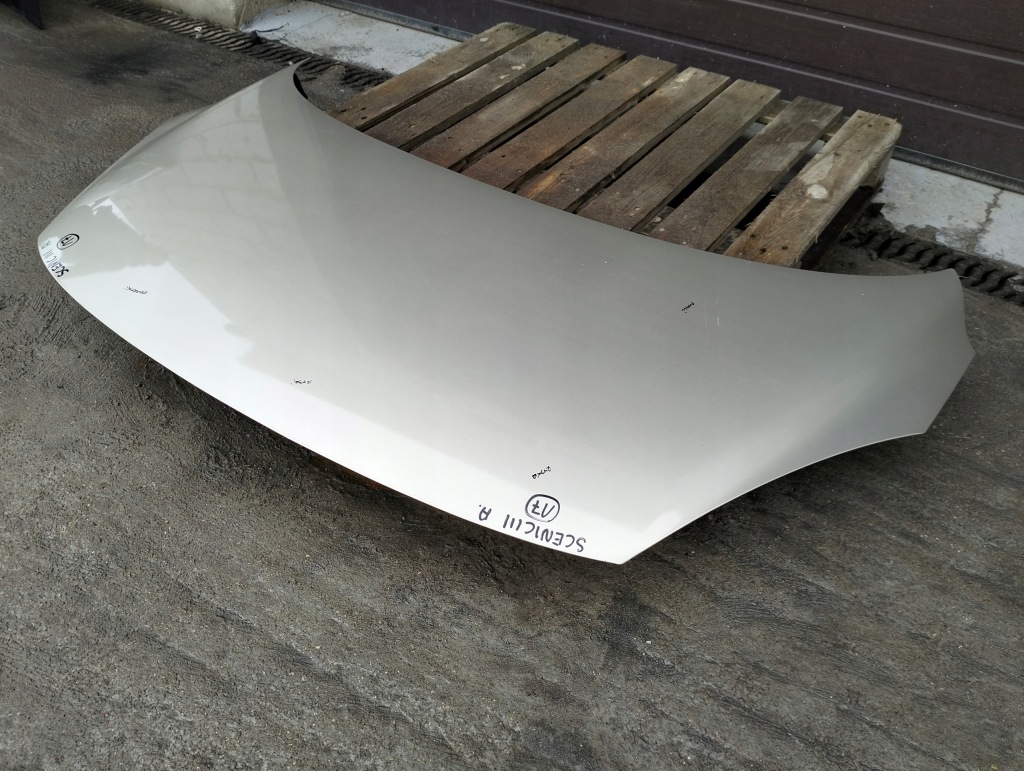 фото №8, Капот renault scenic iii колір ted11 оригінал лак 2008-2012