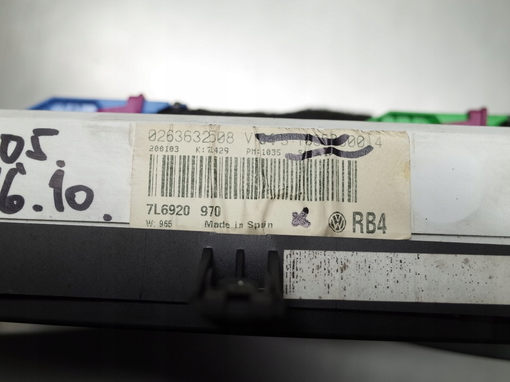 фото №6, Vw touareg i лічильник 0263632508