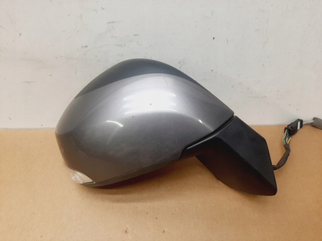 фото №1, Зеркало левая перед 8 pin renault grand scenic iii 3 2008-2012 цвет teknc