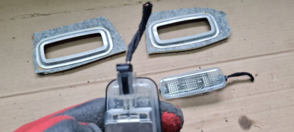 фото №7, A6 c6 lift лампа фонари потолочный перед защита 2x комплект 4d0947105a