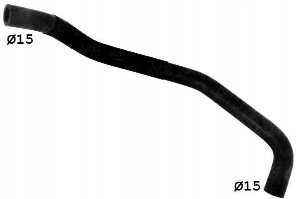 фото №2, Sasic шланг обігрівача peugeot 206 повернення