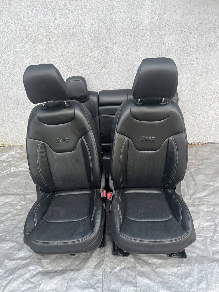 фото №6, Jeep compass ii сиденья заднее сиденье кожа 2018-