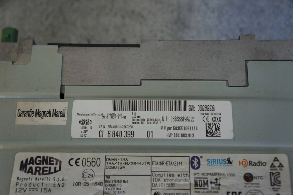 фото №5, Радио проигрыватель navi навигация bmw 1 f20 f21