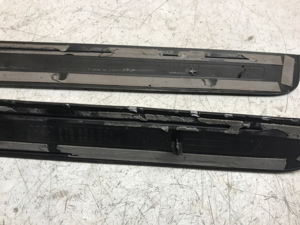 фото №5, Молдинг накладки пороговые audi a5 sportback s-line 10r