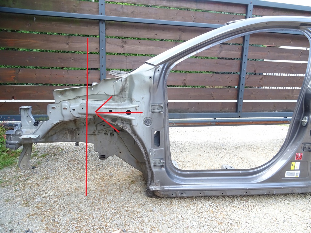 фото №1, Peugeot 2008 i лонжерон левая подкрылок evl