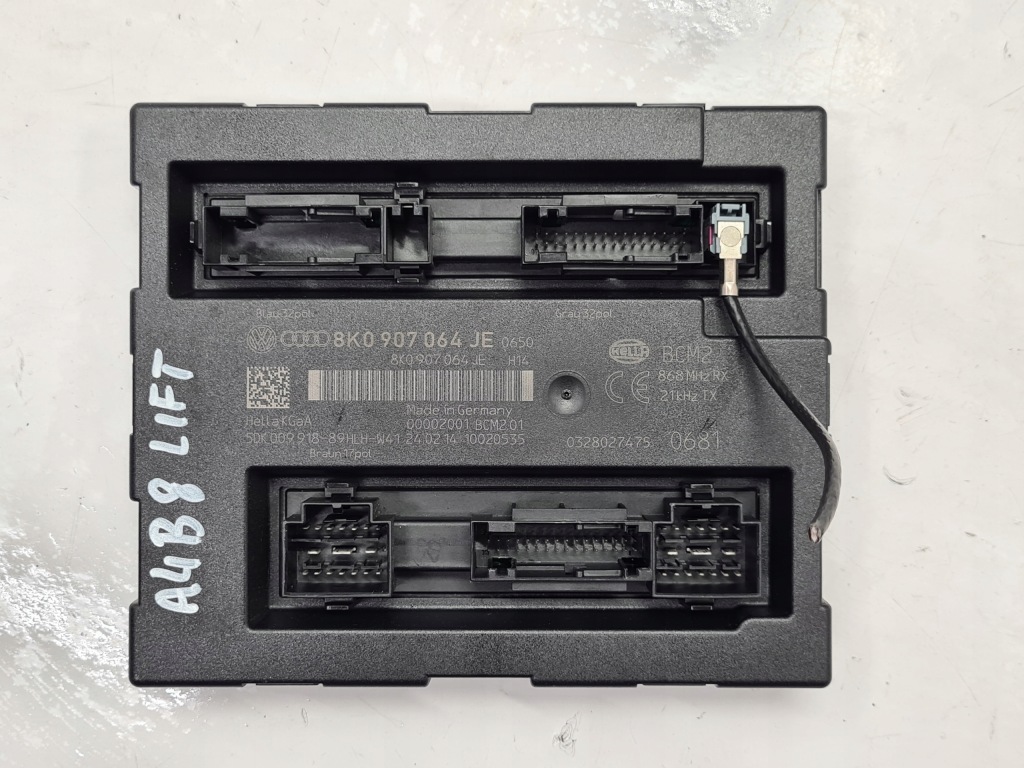 Купити Audi a4 b8 рестайлінг  модуль комфорту блок управління бортовою мережею 8k0907064je