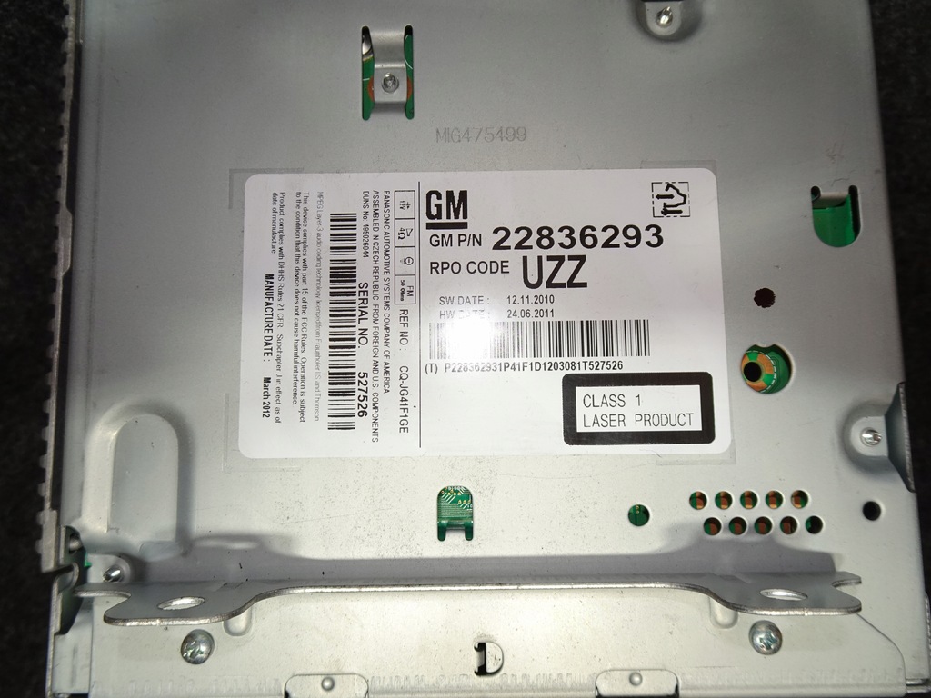 фото №3, Opel astra j радіо cd 22836293