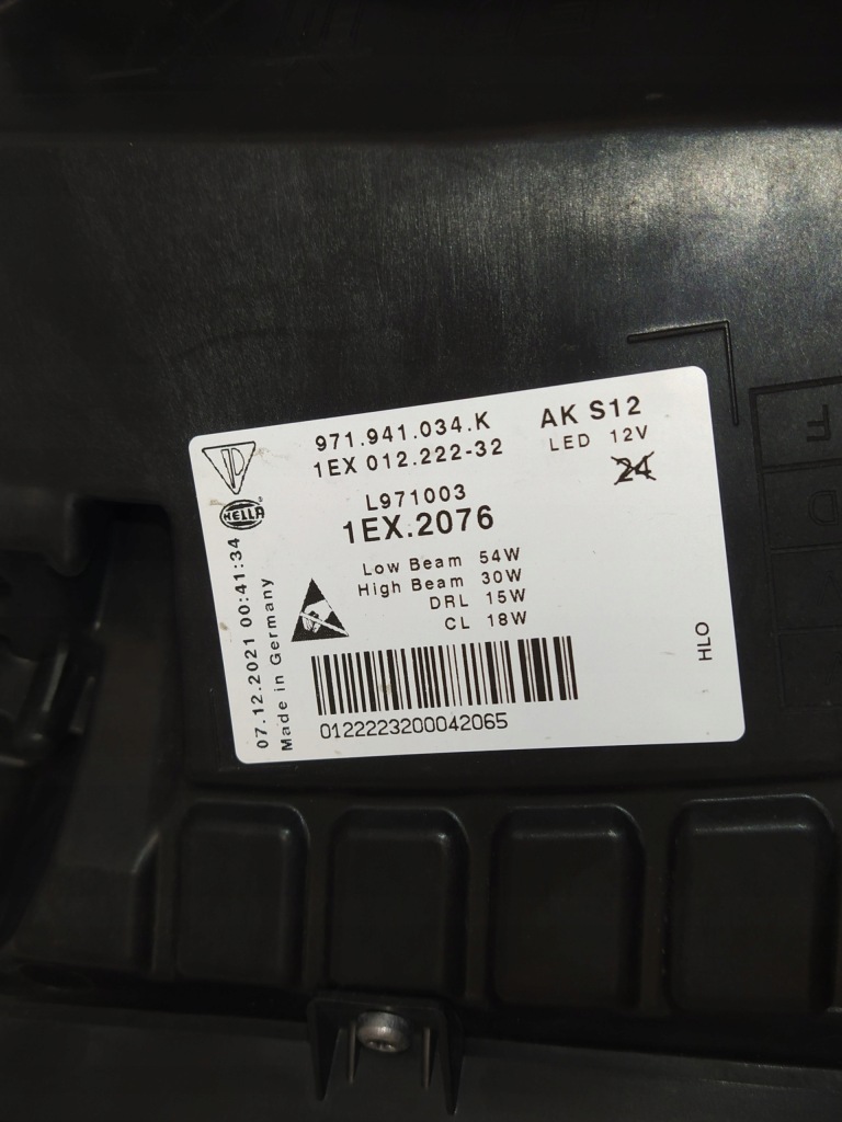 Porsche panamera ii 971 лампа лампы фара full led левая правая kpl с Разборки