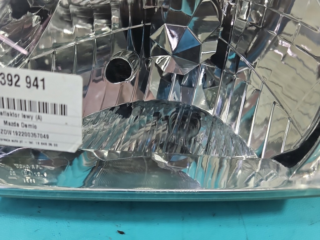 фото №2, Фара лівий лампа перед mazda demio lift 99-02 europa