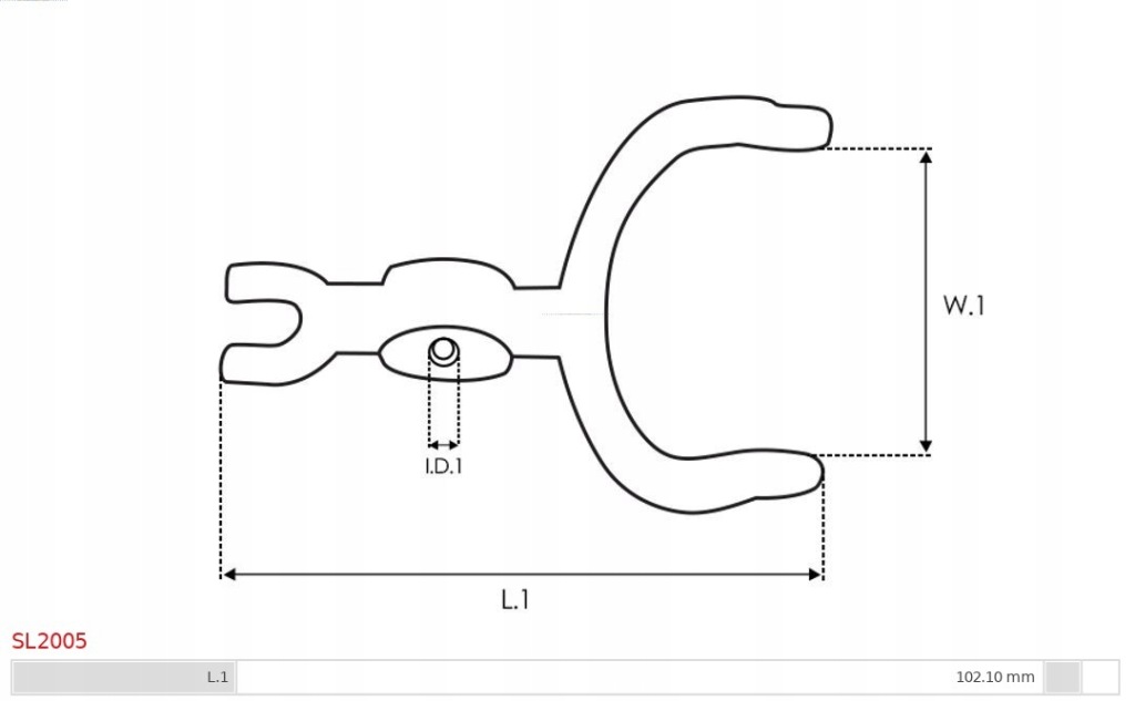 As-pl вилка стартер as-pl Доставка