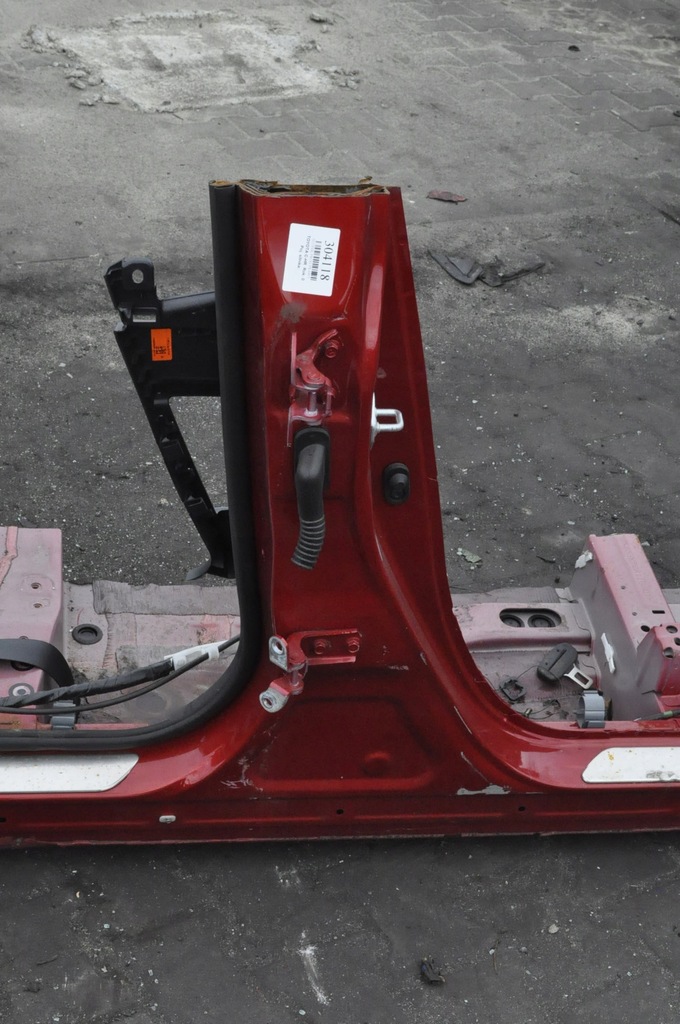 фото №4, Toyota c-hr chr блок двигателя порог правый