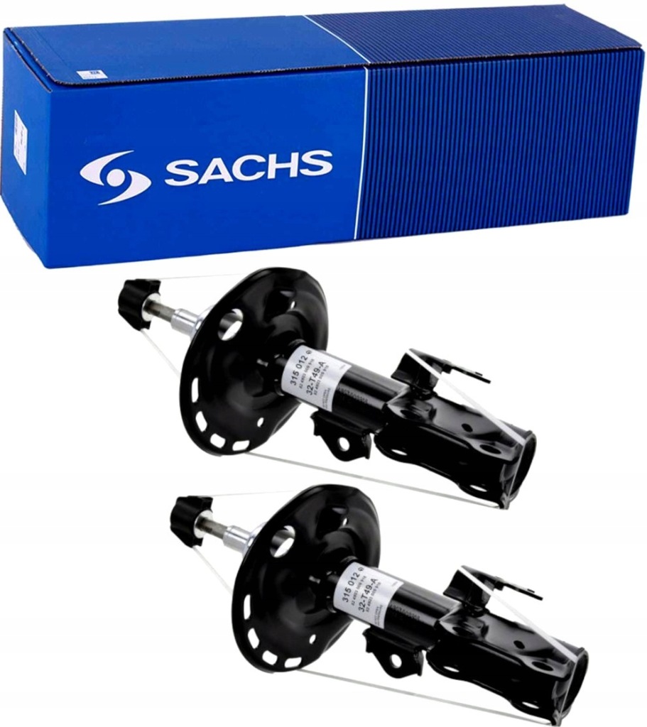 фото №1, 2 x амортизаторы перед toyota auris corolla e15 e18 sachs