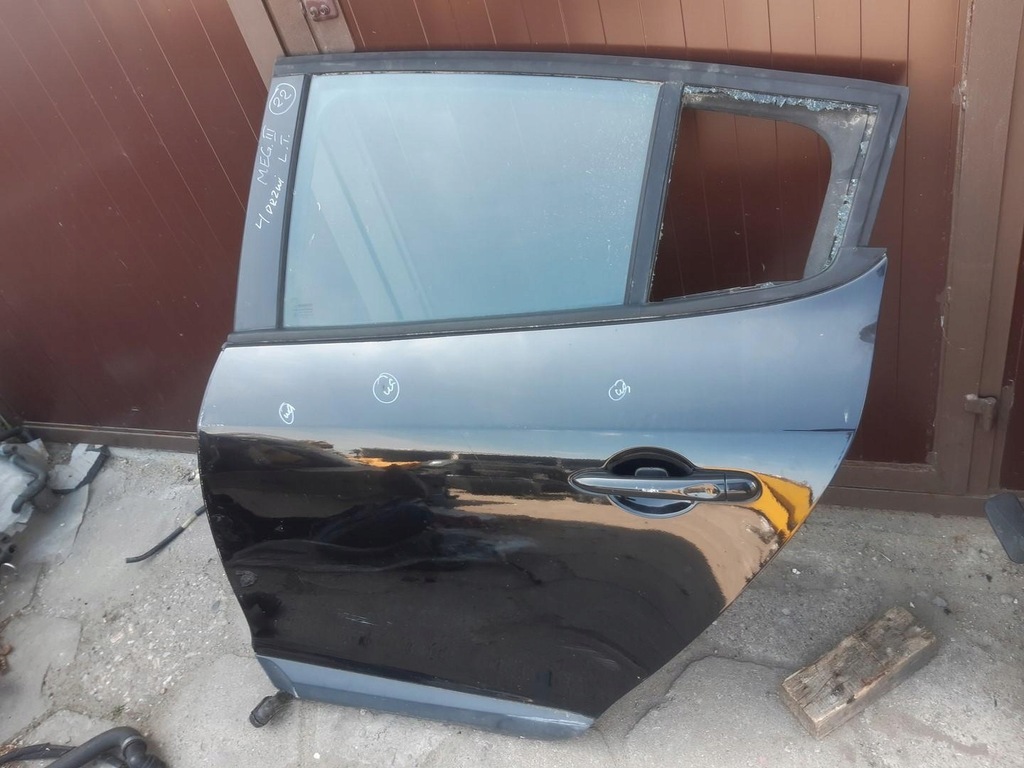 фото №6, Дверь левый задняя renault megane iii hb