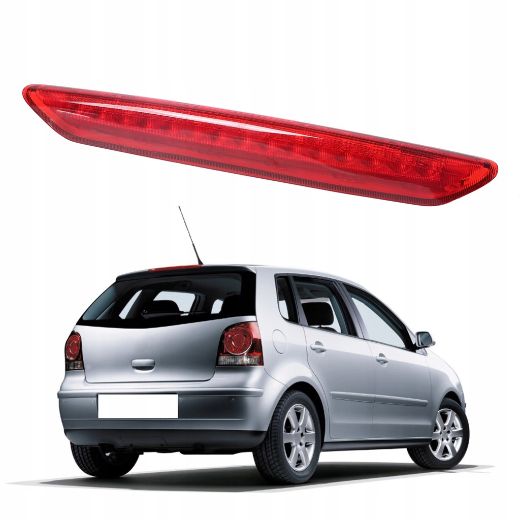 фото №12, Третій світло стоп-сигнал автомобільний 6q6945097 led high кронштейн стоп лампа do автомобілів