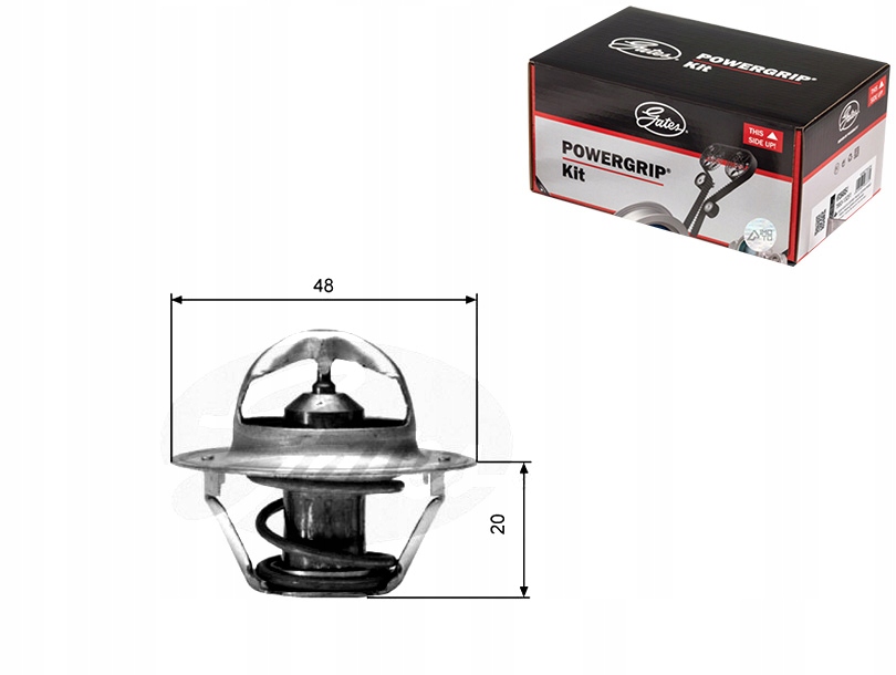 фото №1, Термостат жидкость охлаждающей chevrolet aveo kalos cruze lacetti lanos