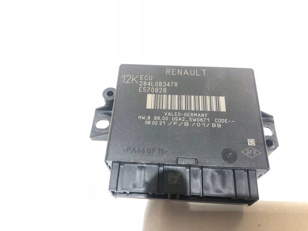 фото №1, Renault arkana clio v zoe ii dacia модуль pdc 284l08347r