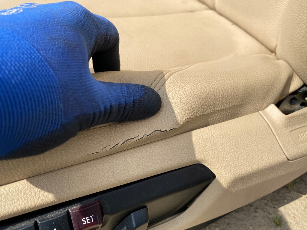 фото №13, Bmw f30 сиденья elektr. комплект сиденье заднее сиденье светлая кожа обшивки обшивка