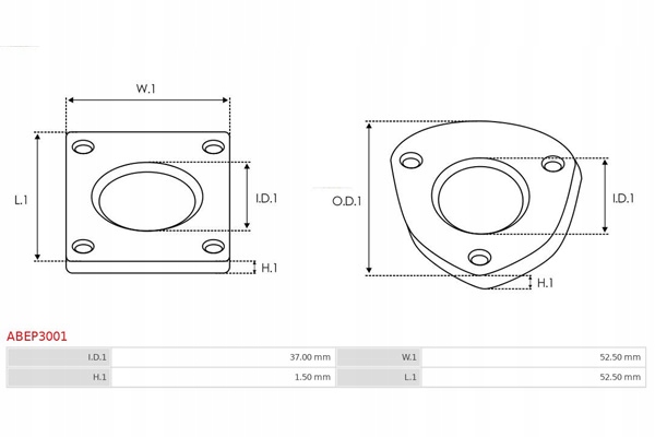 фото №2, Набір ремонтний, генератор as-pl abep3001